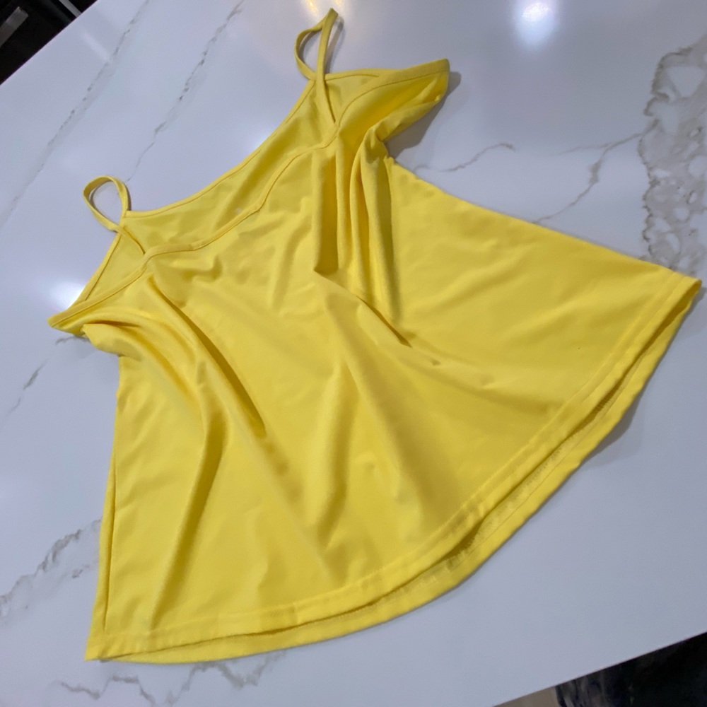 220.  ANGEL (made in Heaven) yellow tank size 2X